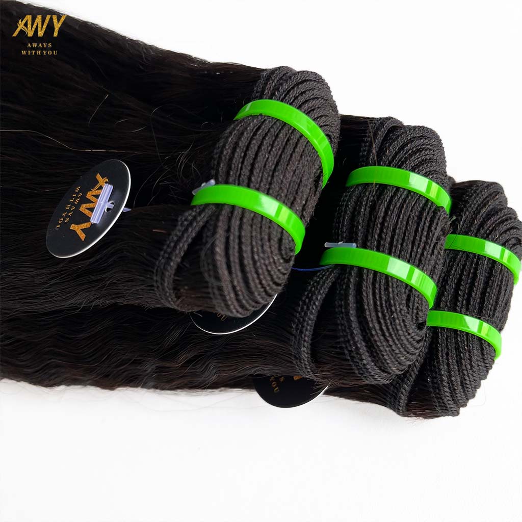 Raw Hair Kinky Straight Bundles