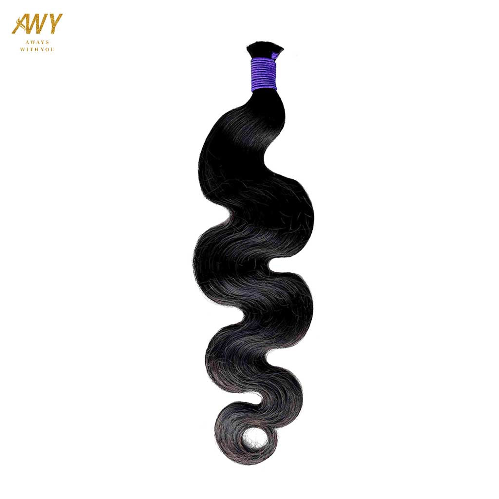 Cambodian virgin  body hair bulk Extensions