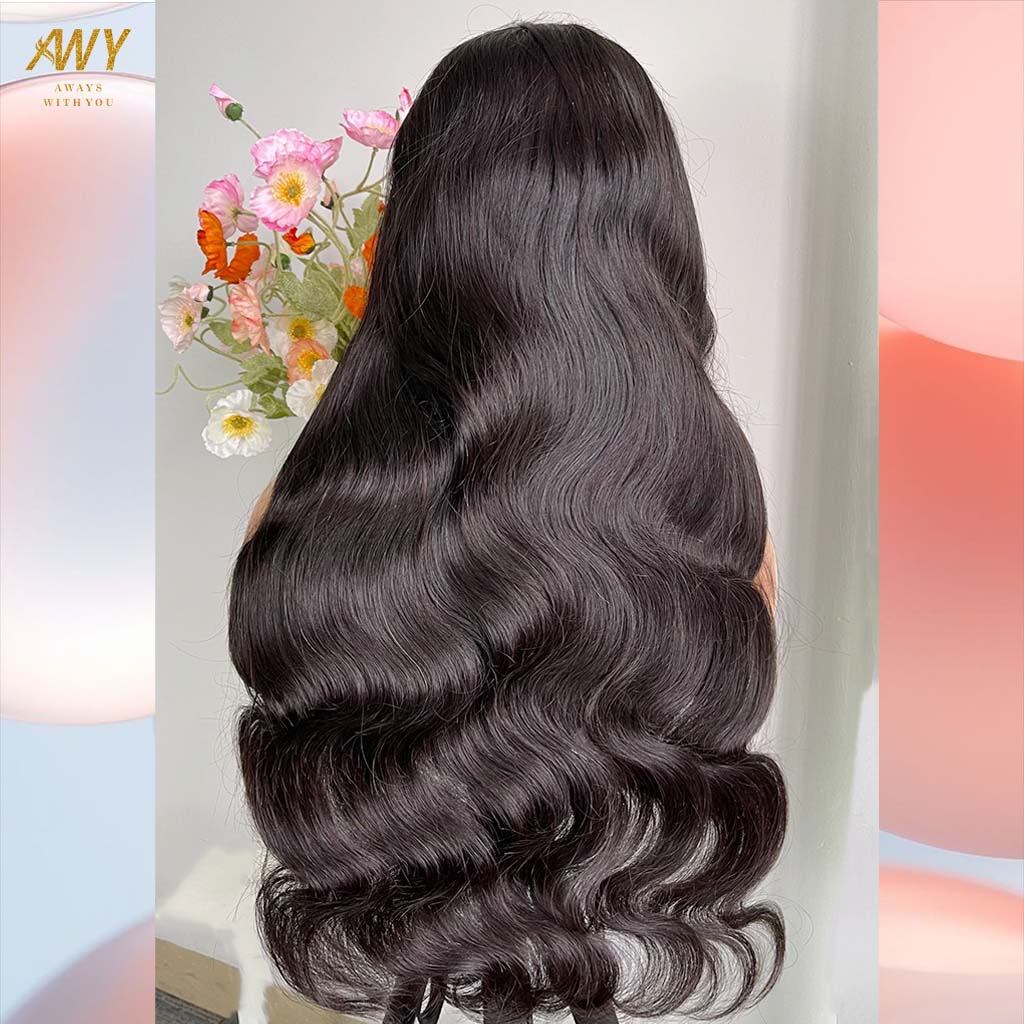 Cambodian Hair 13x4 frontal  Body Wave  200% Density Wig