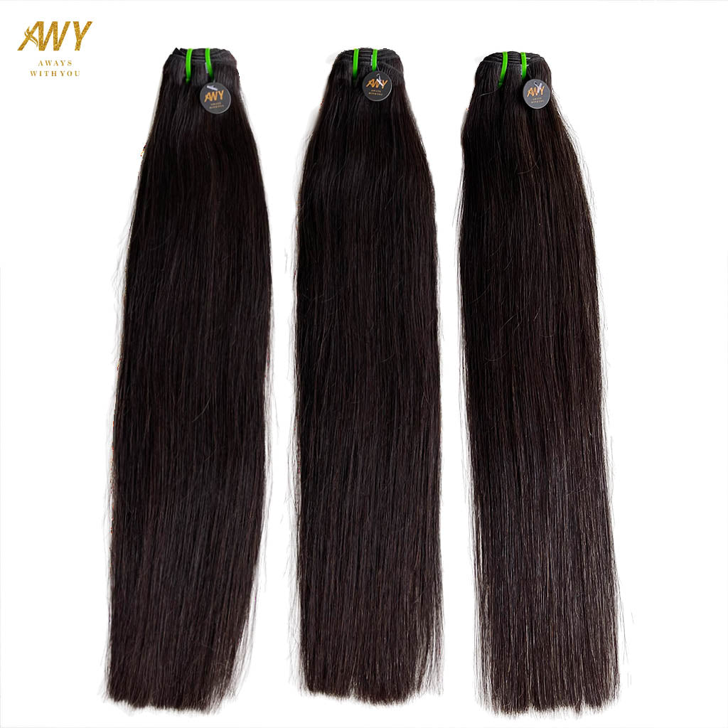 Raw Hair Straight Bundles