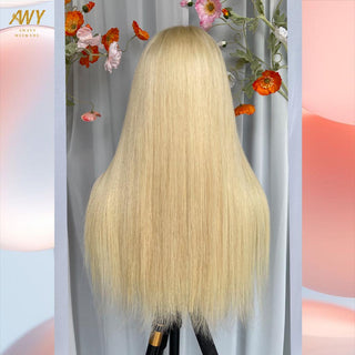 613# Hair  13x6 Closure Straight  200% Density Wig