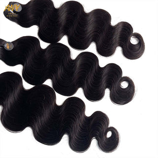 Virgin Super Double Drawn  Body Wave   Bundles