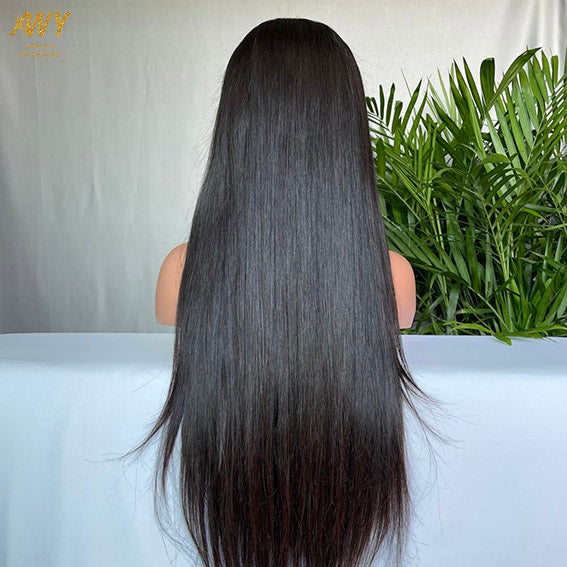 Cambodian Hair 13x4 frontal  Straight  200%Density Wig