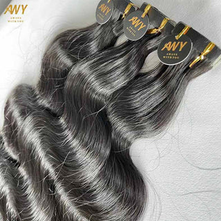 Cambodian Hair Body Wave Tape Ins