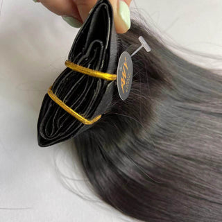 Cambodian Seamless Clip  Straight Hair