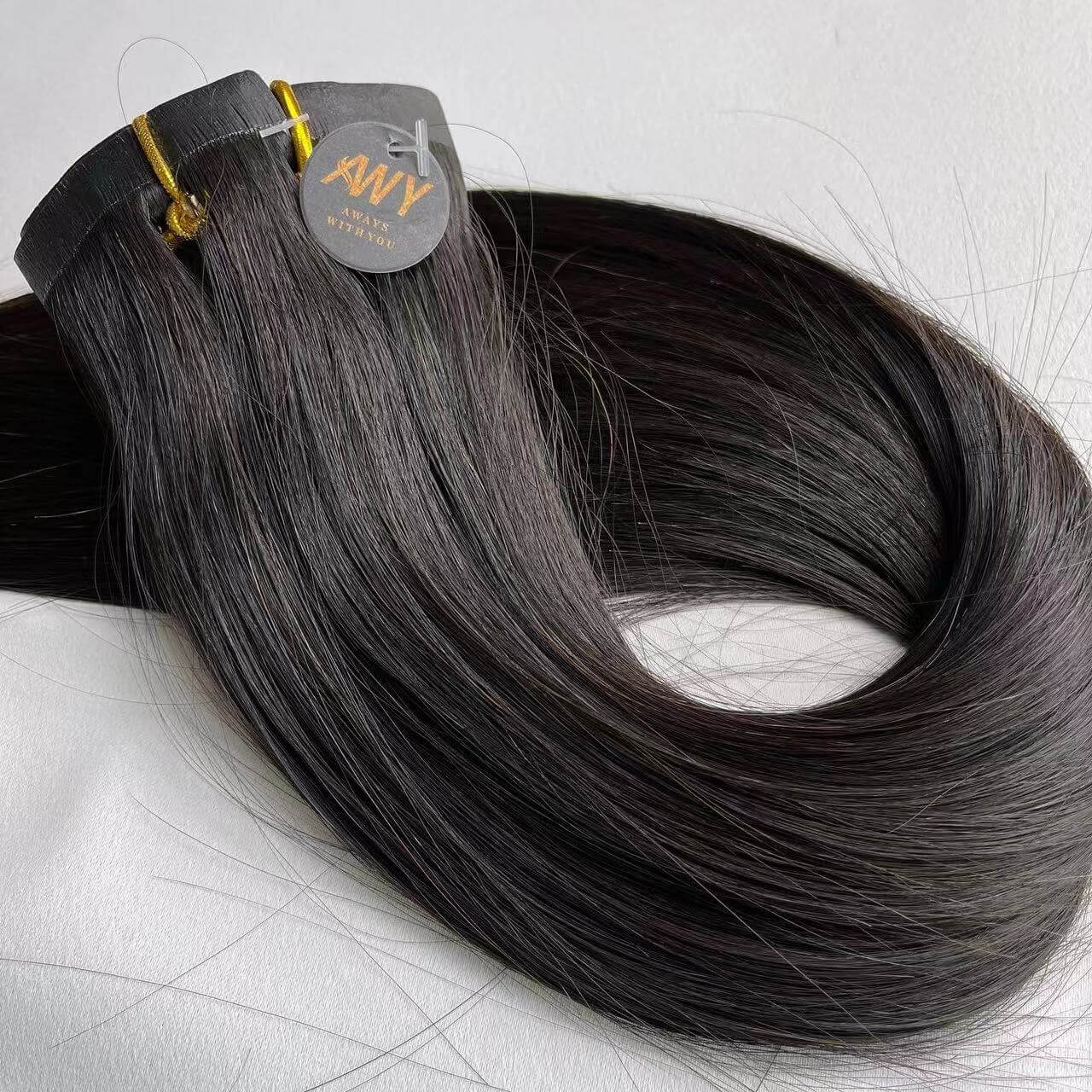 Cambodian Seamless Clip  Straight Hair